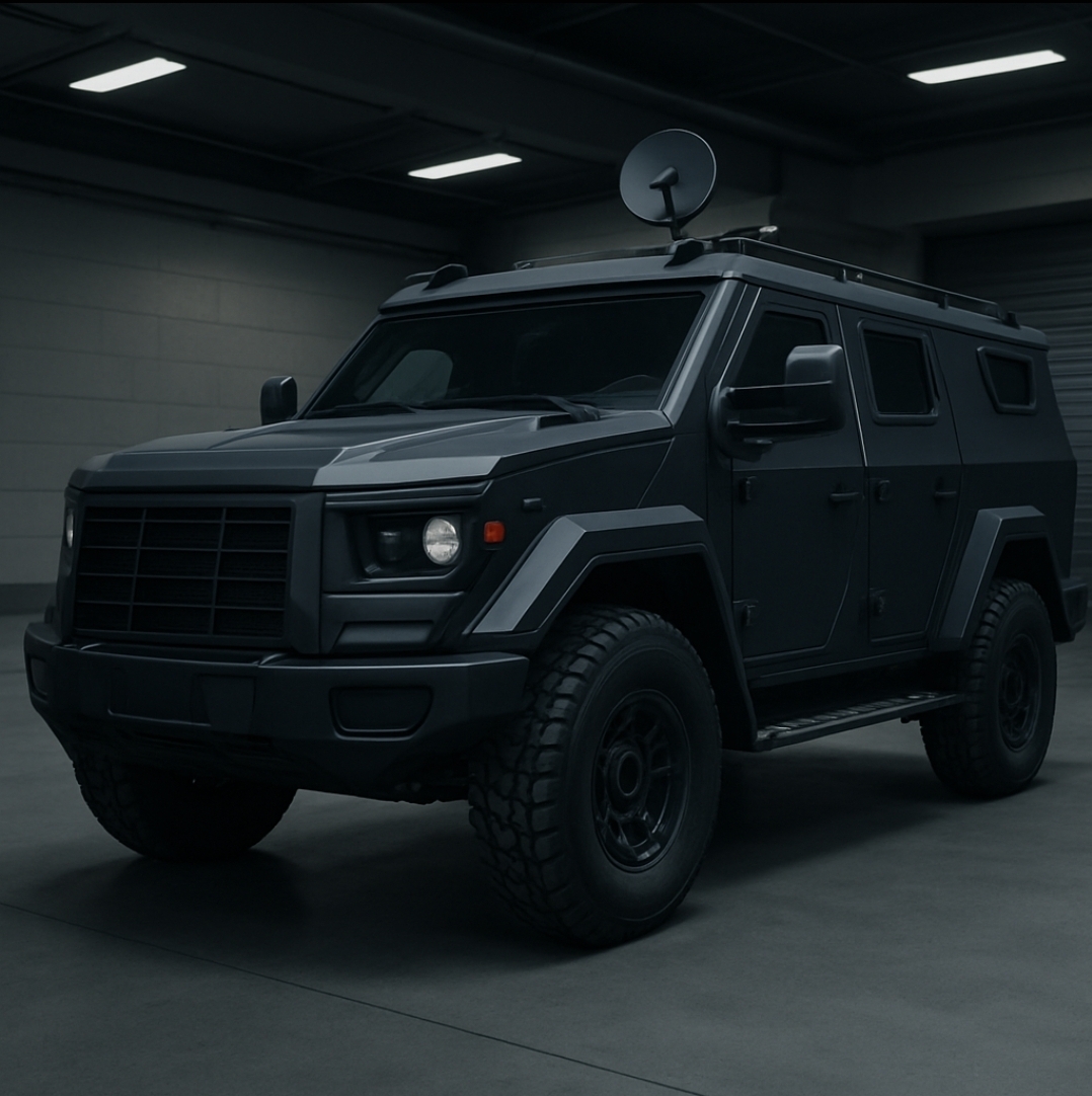 Armored transport vehicle